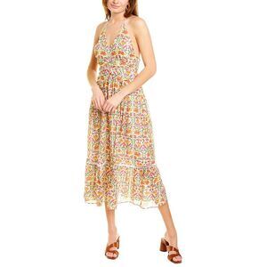 Ash & Eden Womens  Nuuly Halter Midi Dress, Pink